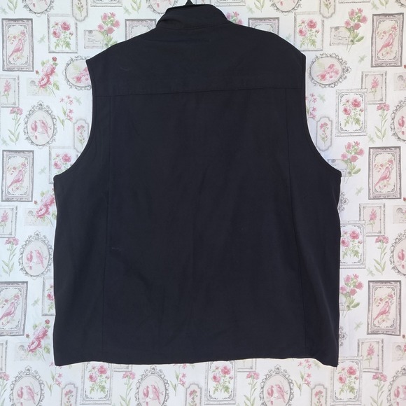 5.11 Tactical Series Men's Black Sleeveless Softshell Vest Jacket 2XL RN#109614 - Picture 6 of 11